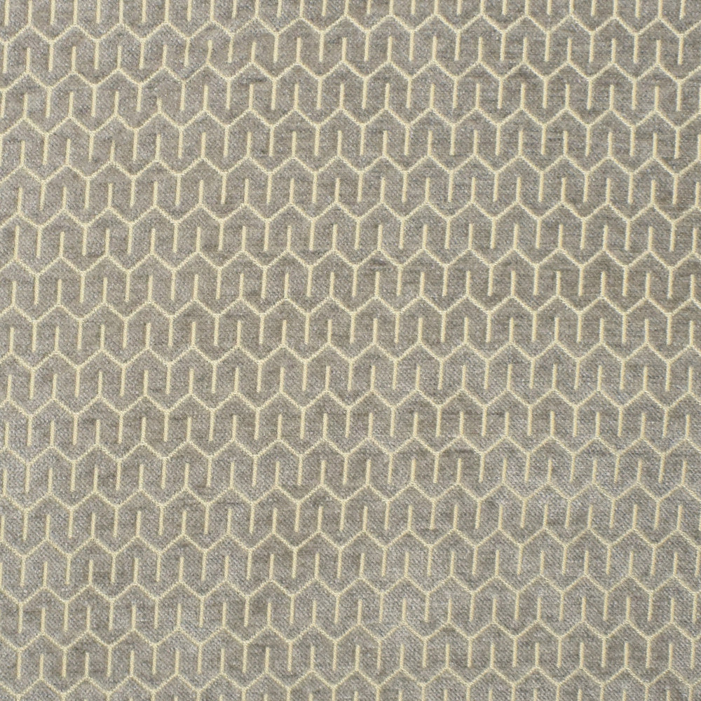 S1815 Pewter by Greenhouse Fabric 44% Viscose, 39% Polyester, 17% Cotton India 51,000 double rubs </p><p>Repeat: .5" H, .5" V 54" - Fabric Carolina -