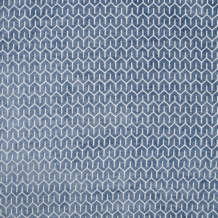 S1825 French Blue by Greenhouse Fabric 44% Viscose, 39% Polyester, 17% Cotton INDIA 51,000 </p><p>Repeat: .5" H, .5" V 54" - Fabric Carolina -