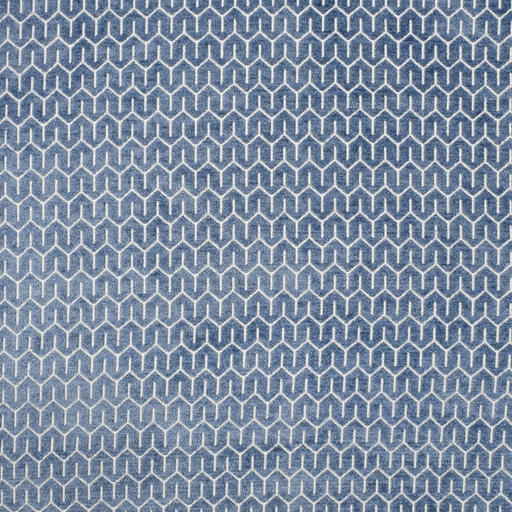 S1825 French Blue by Greenhouse Fabric 44% Viscose, 39% Polyester, 17% Cotton India 51,000 double rubs </p><p>Repeat: .5" H, .5" V 54" - Fabric Carolina -