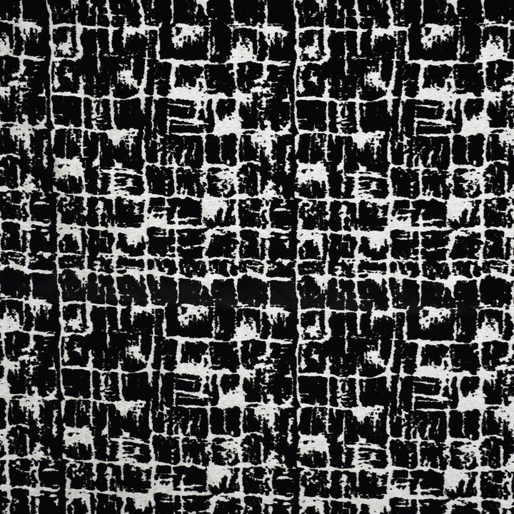 S1830 Domino by Greenhouse Fabric S17: Marseille Black and White 60% Polyester, 40% Viscose India 51,000 double rubs </p><p>Repeat: 13.46" H, 14.96" V 54" - Fabric Carolina -