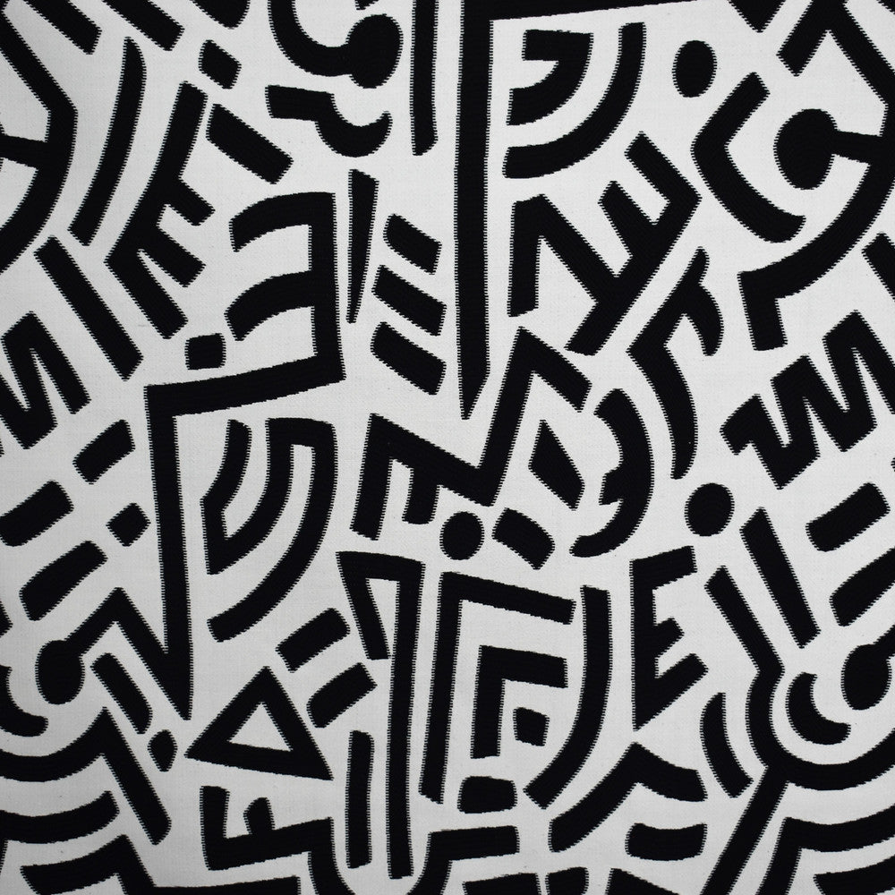S1834 Domino by Greenhouse Fabric S17: Marseille Black and White 54% Polyester, 46% Cotton India 51,000 double rubs </p><p>Repeat: 28" H, 50" V 55" - Fabric Carolina -