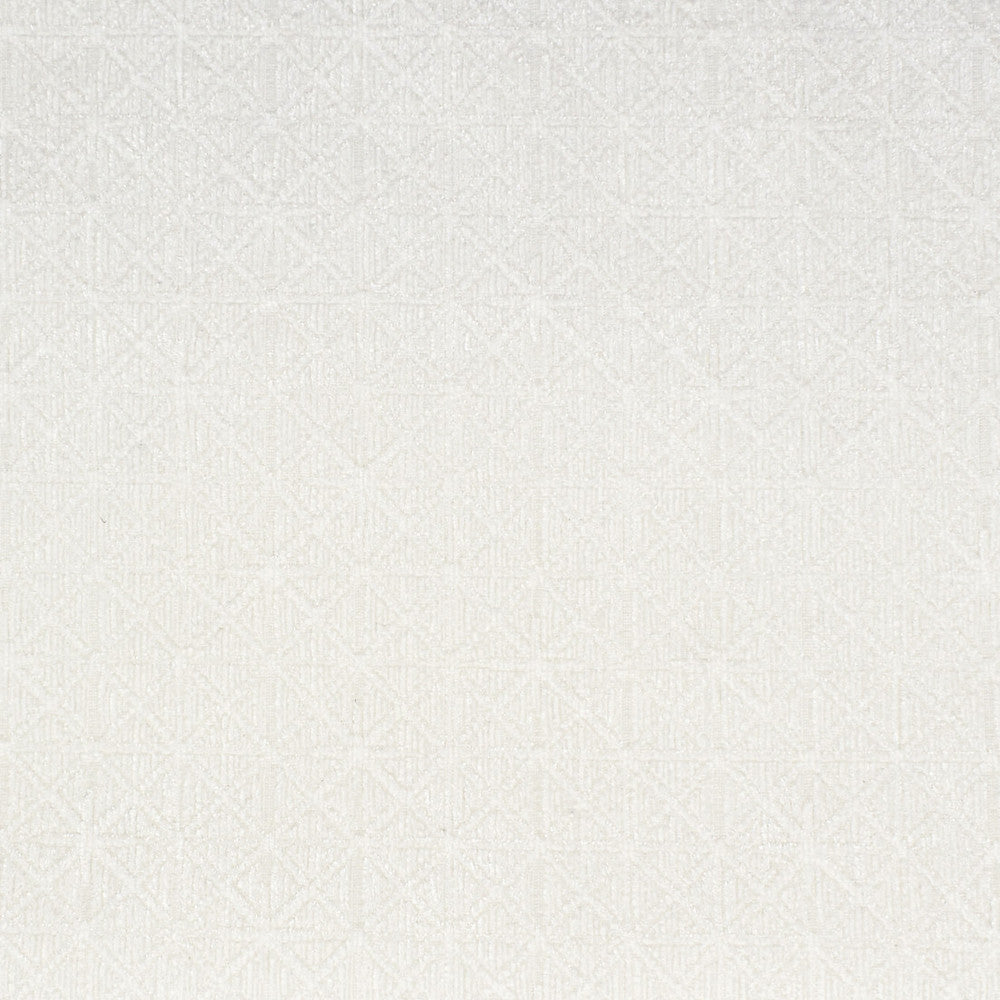 S1839 Winter White by Greenhouse Fabric 100% Polyester India 51,000 </p><p>Repeat: 1" H, 1" V 54" - Fabric Carolina -