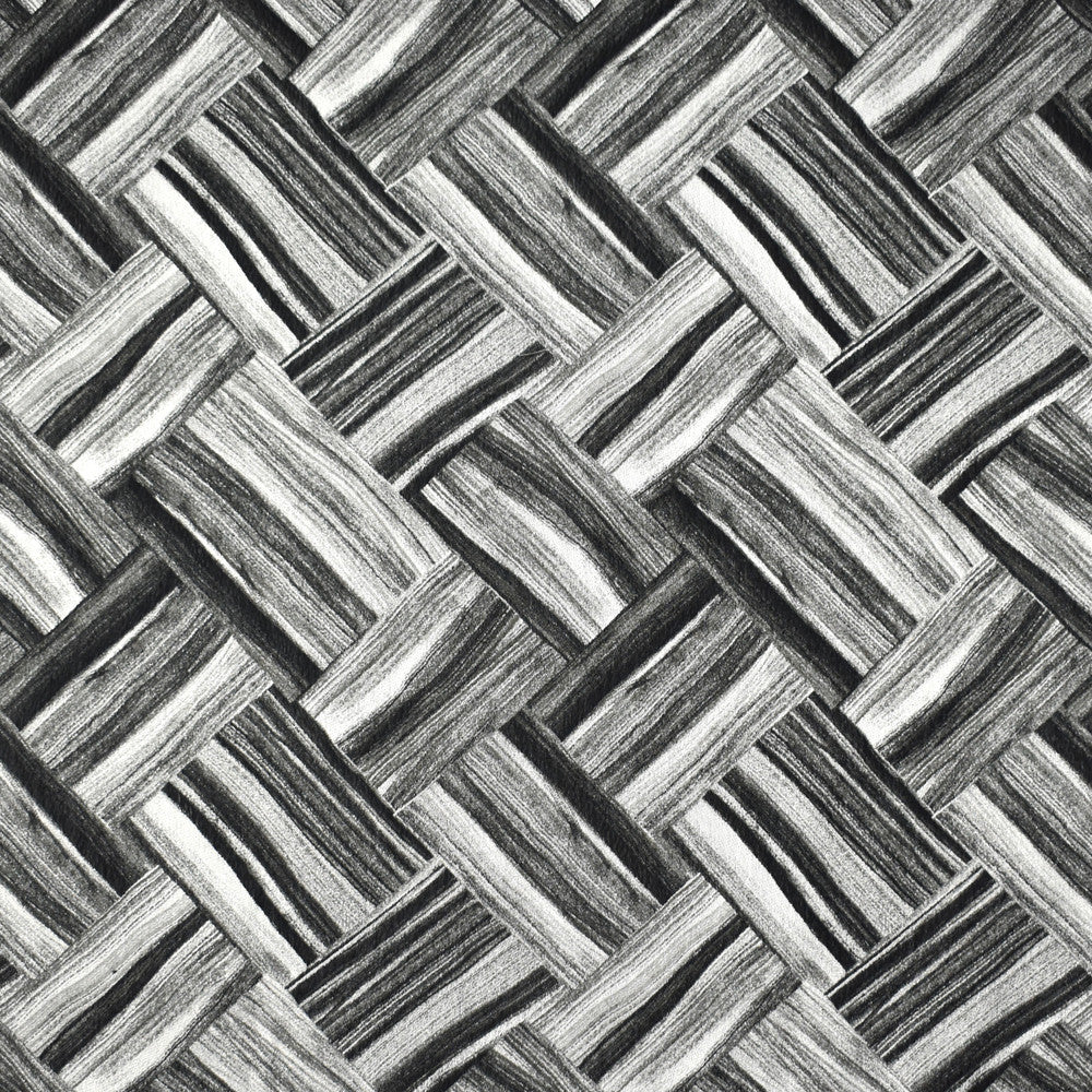 S1840 Domino by Greenhouse Fabric S17: Marseille Black and White 73% Polyester, 27% Viscose India 51,000 double rubs </p><p>Repeat: 13.85" H, 12" V 54" - Fabric Carolina -