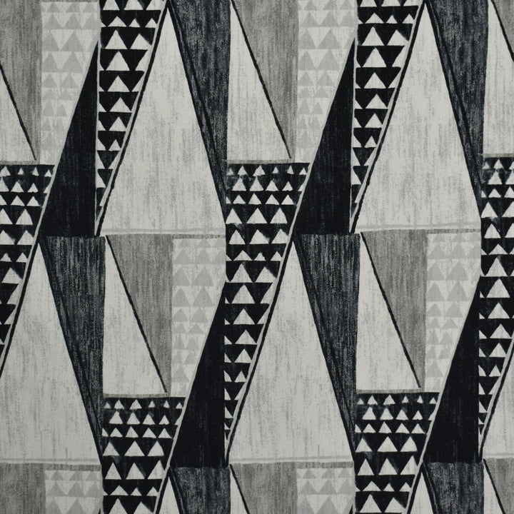 S1844 Ebony by Greenhouse Fabric S17: Marseille Black and White 100% Cotton Spain 51,000 double rubs Soil & Stain Repellent </p><p>Repeat: 13.5" H, 25.25" V 54" - Fabric Carolina -