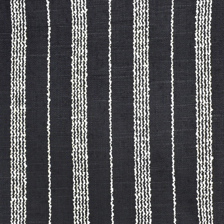 S1862 Onyx by Greenhouse Fabric S17: Marseille Black and White 100% Polyester India 51,000 double rubs </p><p>Repeat: 3.375" H 54" - Fabric Carolina -