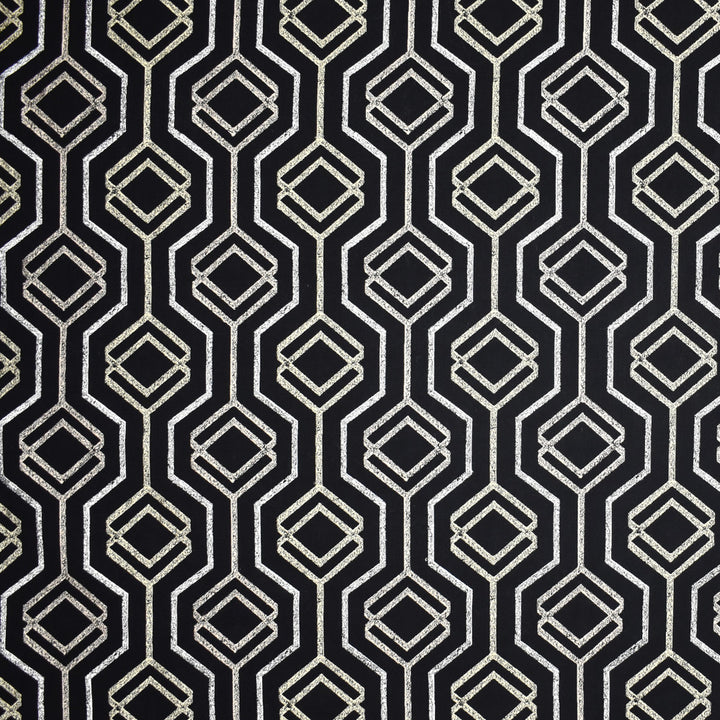 S1899 Black/Tan by Greenhouse Fabric 54% Polyester, 42% Cotton, 4% Linen India 27,000 </p><p>Repeat: 6.4" H, 6.39" V 55" - Fabric Carolina -