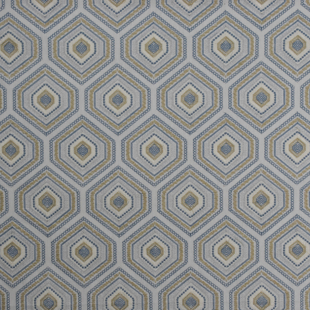 S1920 Waterfall by Greenhouse Fabric 64% Polyester, 32% Cotton, 4% Linen With 50% Rayon, 50% Polyester Embroidery India 9,000 double rubs </p><p>Repeat: 6.25" H, 9.125" V 53" - Fabric Carolina -