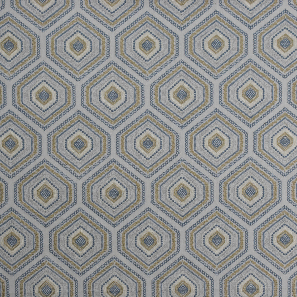 S1920 Waterfall by Greenhouse Fabric 64% Polyester, 32% Cotton, 4% Linen With 50% Rayon, 50% Polyester Embroidery INDIA 9,000 </p><p>Repeat: 6.25" H, 9.125" V 53" - Fabric Carolina -