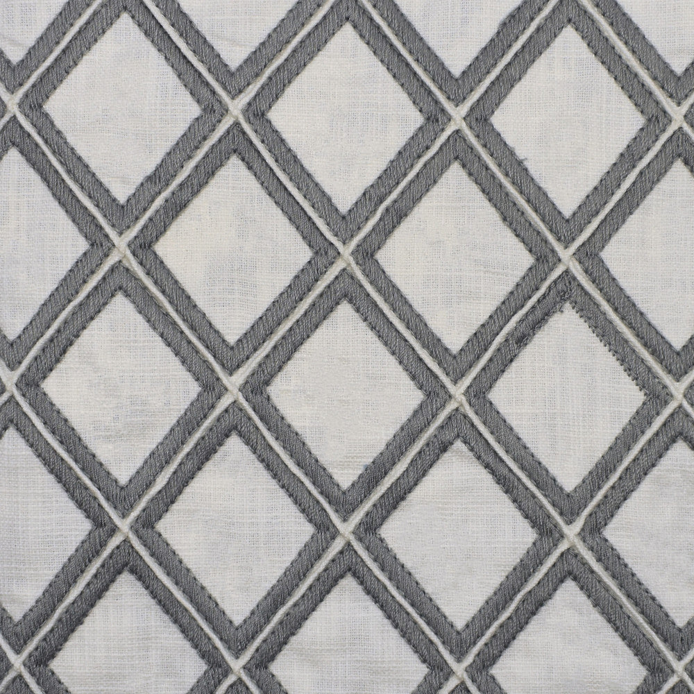 S1931 Storm by Greenhouse Fabric 100% Cotton With 100% Polyester Embroidery India 9,000 double rubs </p><p>Repeat: 3" H, 3" V 53" - Fabric Carolina -