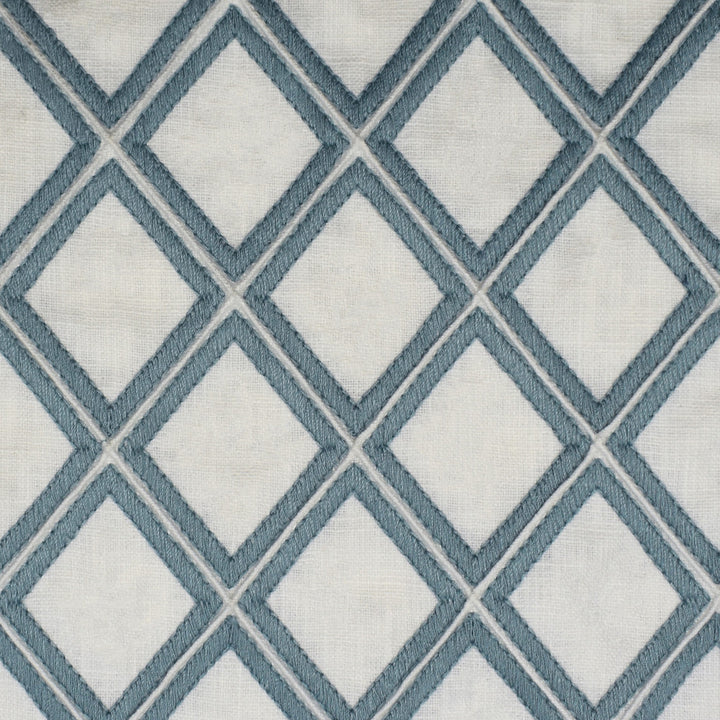 S1932 Spa by Greenhouse Fabric 100% Cotton With 100% Polyester Embroidery India 9,000 double rubs </p><p>Repeat: 3" H, 3" V 53" - Fabric Carolina -