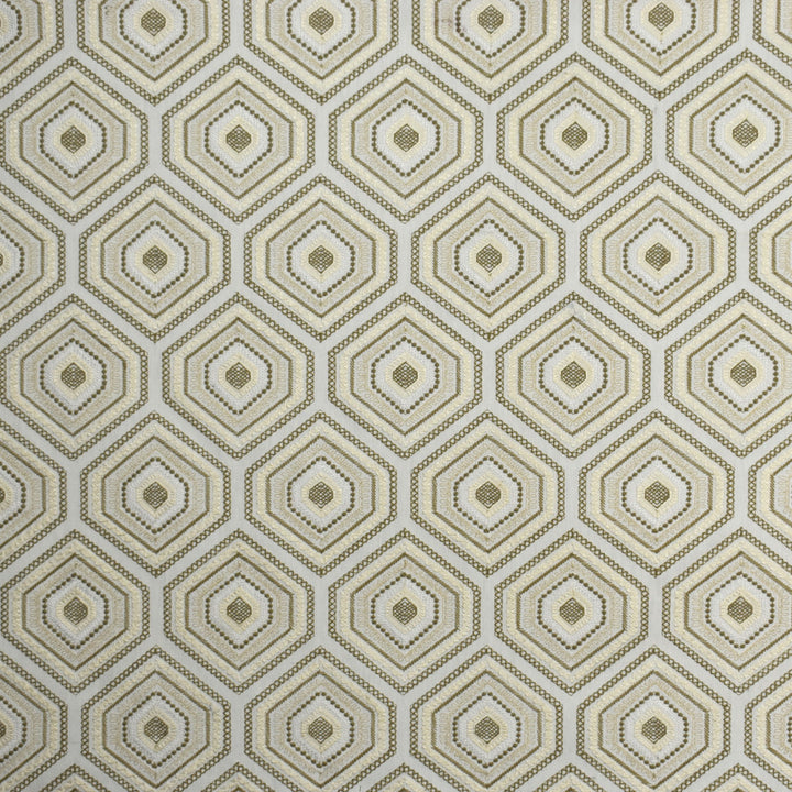 S1938 Pebble by Greenhouse Fabric S19: Marseille Embroideries 64% Polyester, 32% Cotton, 4% Linen With 50% Rayon, 50% Polyester Embroidery India 9,000 double rubs </p><p>Repeat: 6.25" H, 9.125" V 53" - Fabric Carolina -