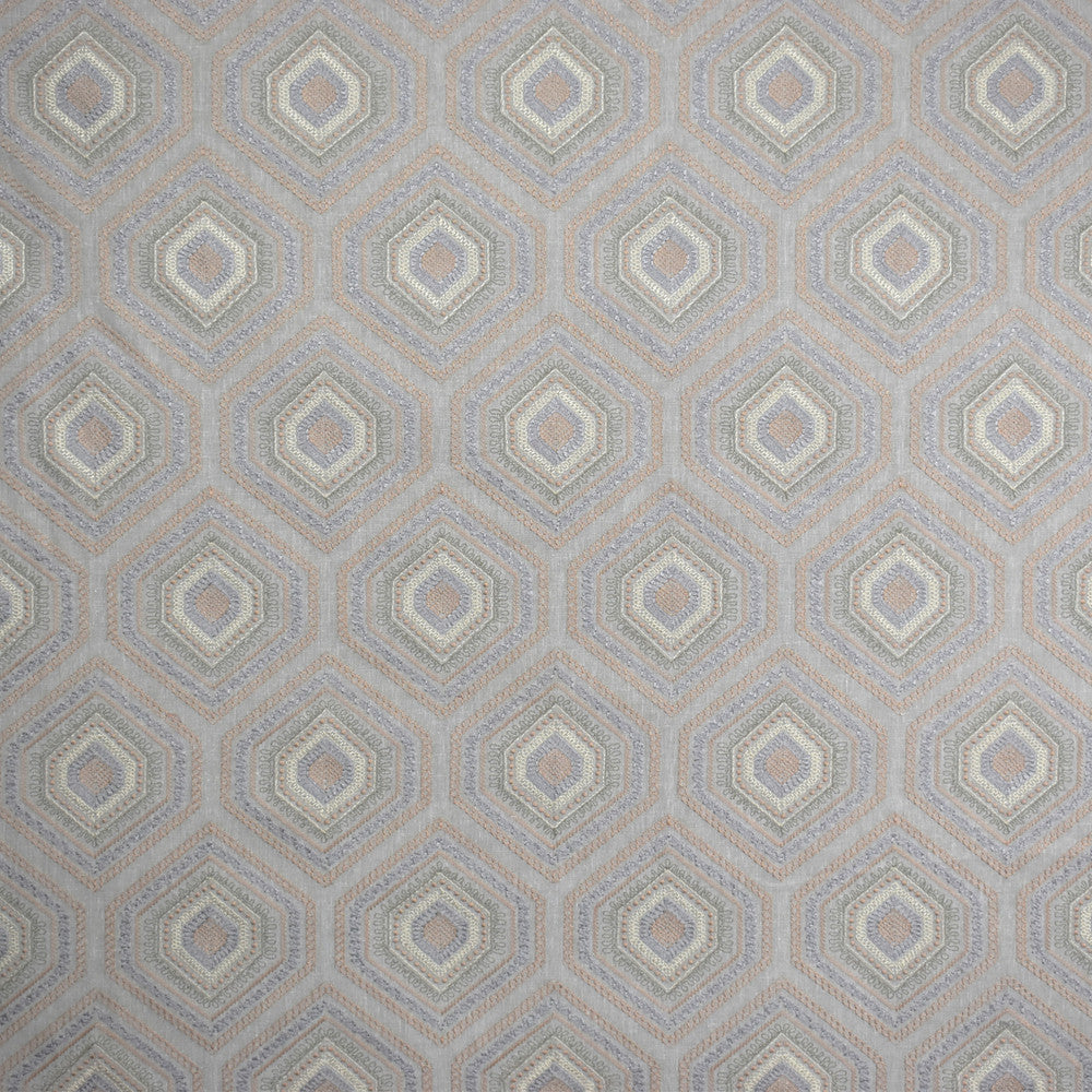 S1940 Sunset by Greenhouse Fabric S19: Marseille Embroideries 64% Polyester, 32% Cotton, 4% Linen With 50% Rayon, 50% Polyester Embroidery India 9,000 double rubs </p><p>Repeat: 6.25" H, 9.125" V 53" - Fabric Carolina -
