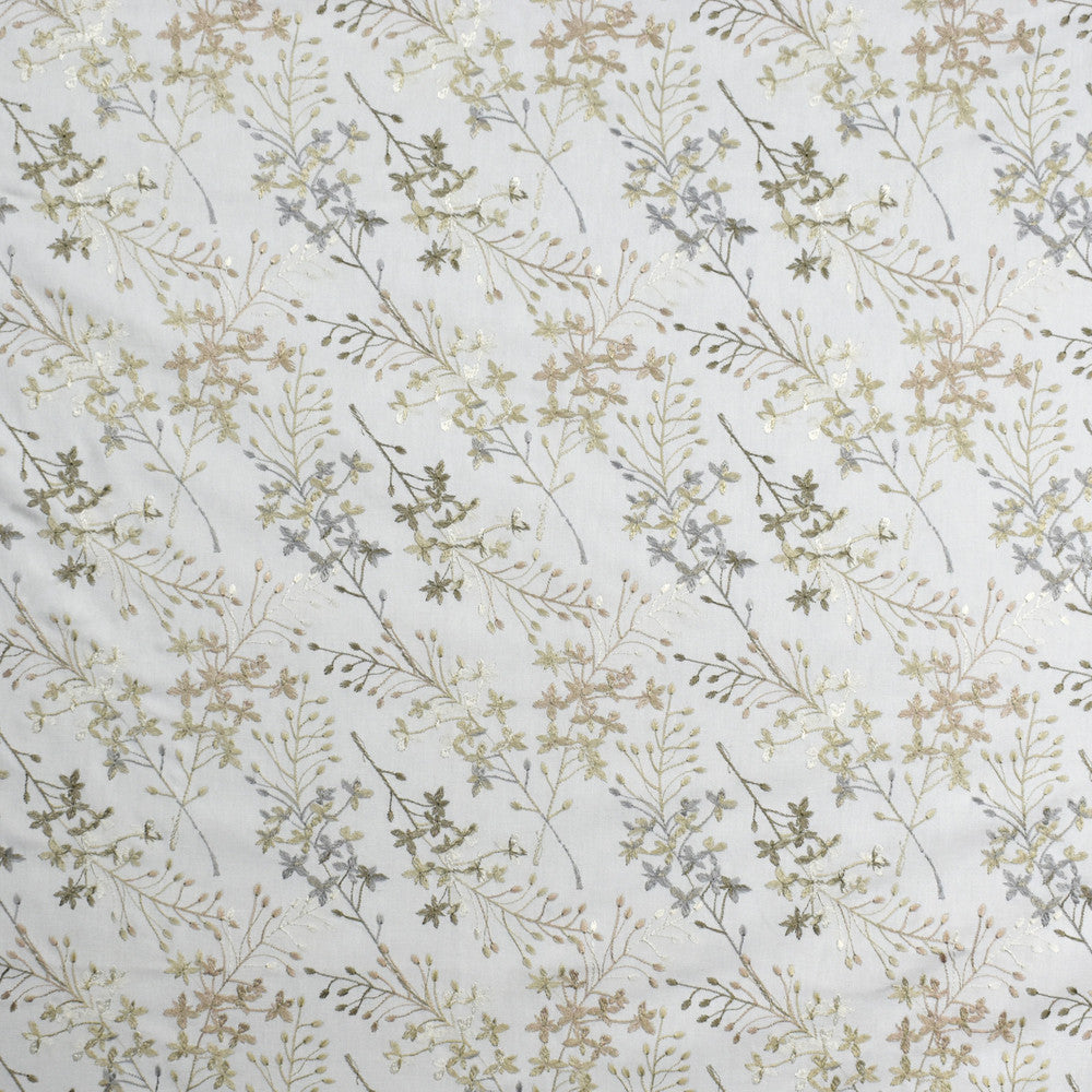 S1947 Cashmere by Greenhouse Fabric 52% Cotton, 48% Polyester With 100% Polyester Embroidery India 9,000 double rubs </p><p>Repeat: 10.25" H, 9" V 54" - Fabric Carolina -