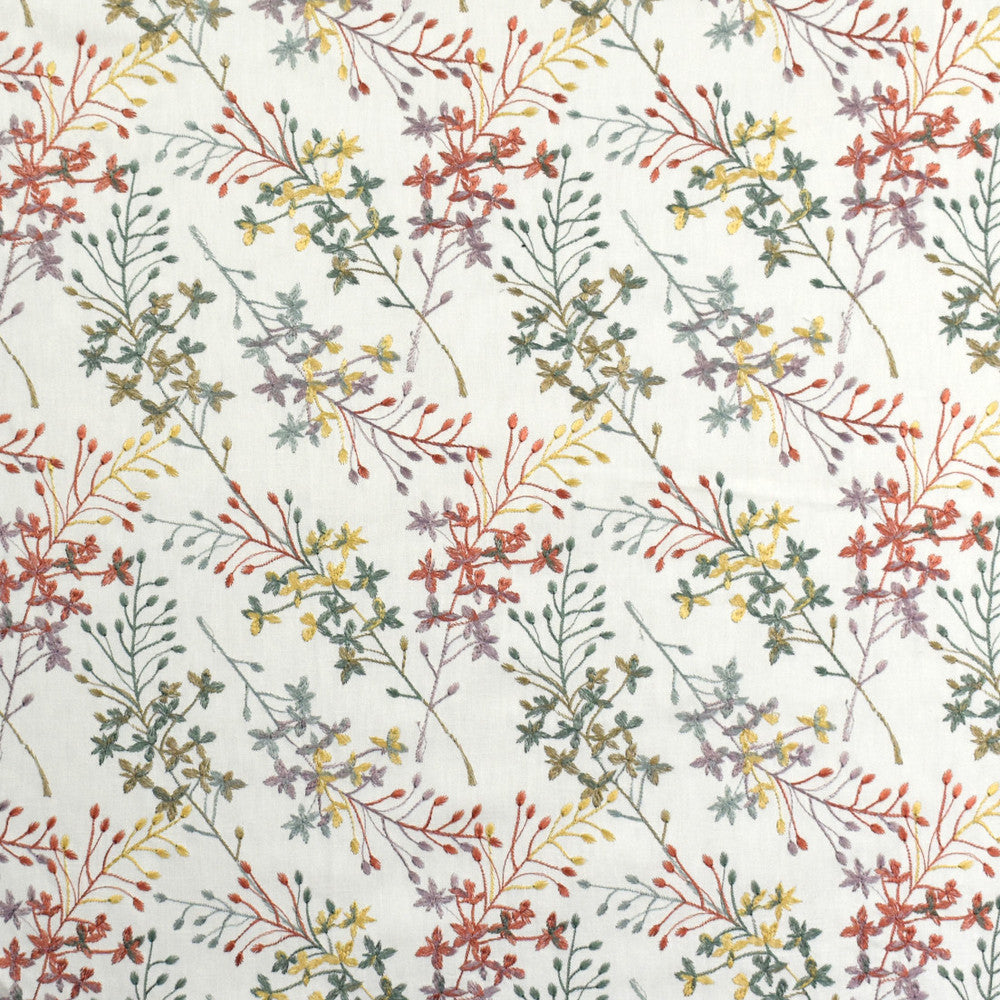 S1948 Bouquet by Greenhouse Fabric 52% Cotton, 48% Polyester With 100% Polyester Embroidery INDIA 9,000 </p><p>Repeat: 10.25" H, 9" V 54" - Fabric Carolina -
