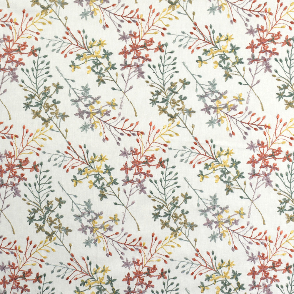 S1948 Bouquet by Greenhouse Fabric 52% Cotton, 48% Polyester With 100% Polyester Embroidery India 9,000 double rubs </p><p>Repeat: 10.25" H, 9" V 54" - Fabric Carolina -