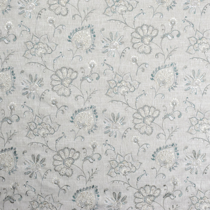 S1952 Rainfall by Greenhouse Fabric 58% Cotton, 42% Polyester With 100% Rayon Embroidery INDIA 9,000 </p><p>Repeat: 25.25" H, 12.25" V 54" - Fabric Carolina -