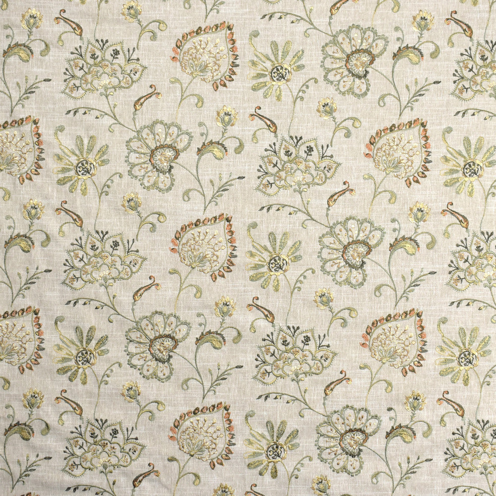 S1953 Sundown by Greenhouse Fabric 58% Cotton, 42% Polyester With 100% Rayon Embroidery India 9,000 double rubs </p><p>Repeat: 25.25" H, 12.25" V 54" - Fabric Carolina -