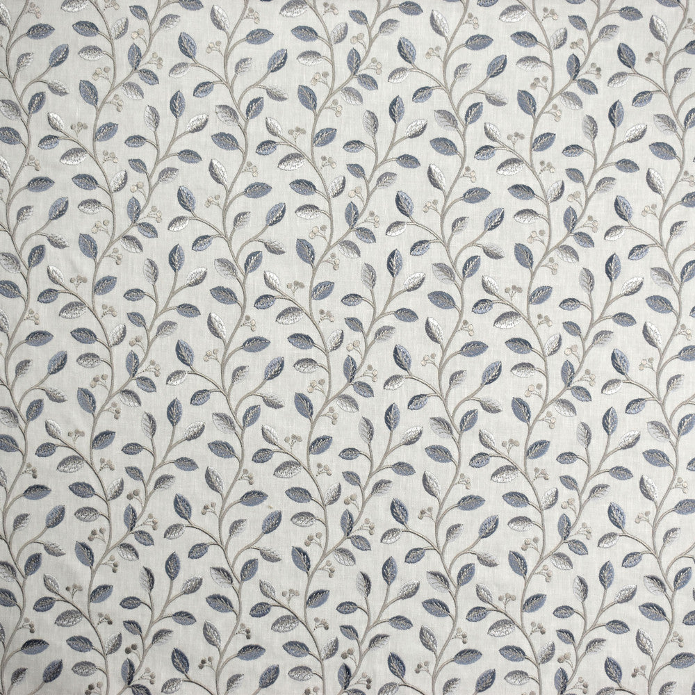 S1956 Porcelain by Greenhouse Fabric 52% Cotton, 48% Polyester With 100% Polyester Embroidery India 9,000 double rubs </p><p>Repeat: 8.375" H, 6.125" V 54" - Fabric Carolina -