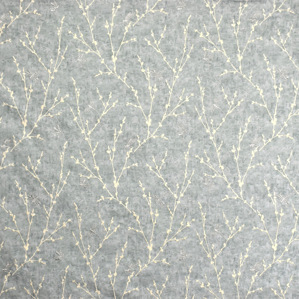 S1962 Dew by Greenhouse Fabric 100% Cotton With 100% Rayon Embroidery India 9,000 double rubs </p><p>Repeat: 12.5" H, 12.75" V 54" - Fabric Carolina -