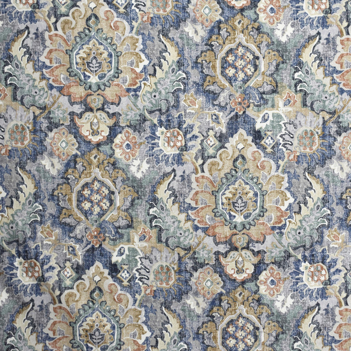 S2004 Mood Blue by Greenhouse Fabric 100% Cotton INDIA 6,000 </p><p>Repeat: 27.5" H, 26" V 54" - Fabric Carolina -