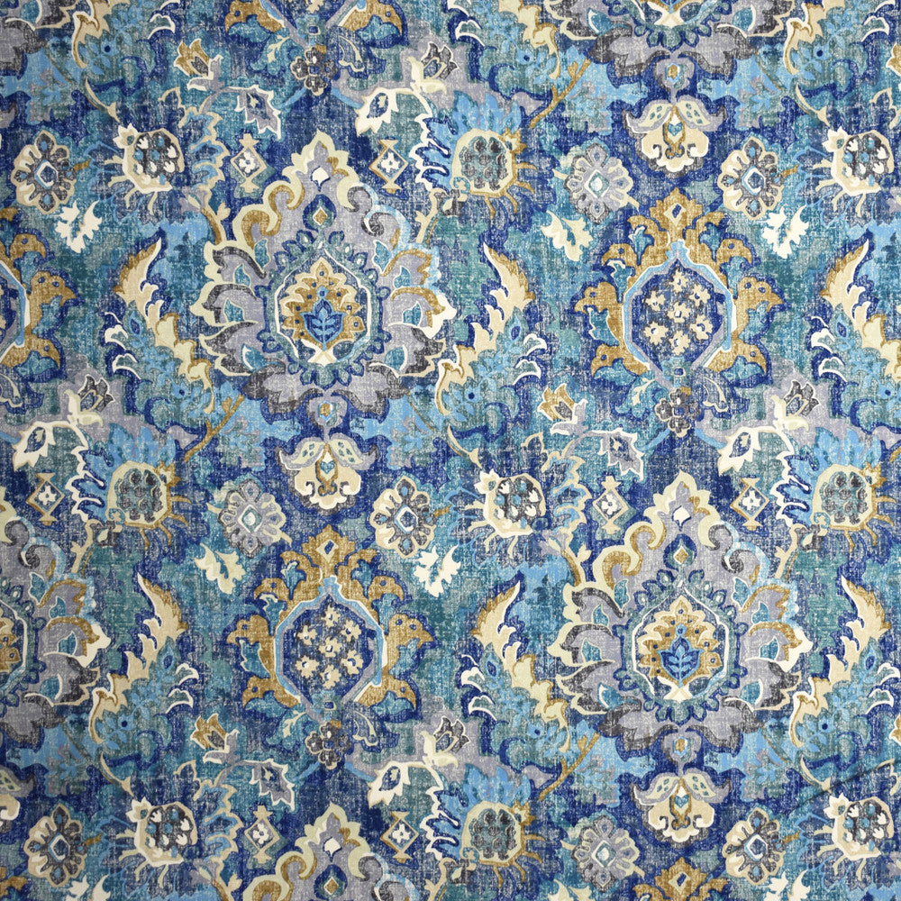 S2005 Ocean Floor by Greenhouse Fabric 100% Cotton INDIA 6,000 </p><p>Repeat: 27.5" H, 26" V 54" - Fabric Carolina -
