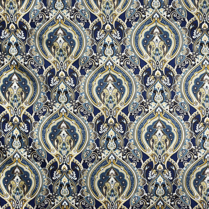 S2012 Moonlit Sky by Greenhouse Fabric 100% Cotton India 6,000 double rubs </p><p>Repeat: 13.5" H, 13.5" V 54" - Fabric Carolina -