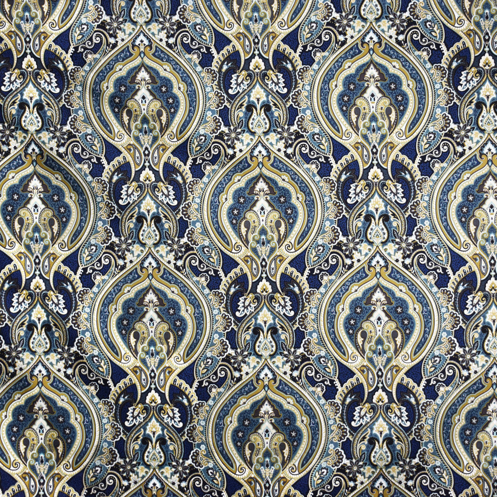 S2012 Moonlit Sky by Greenhouse Fabric 100% Cotton INDIA 6,000 </p><p>Repeat: 13.5" H, 13.5" V 54" - Fabric Carolina -