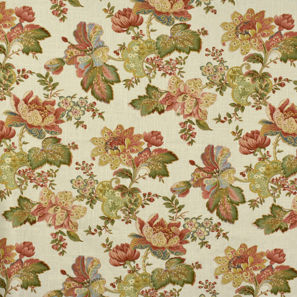 S2013 Opal by Greenhouse Fabric S20: Marseille Prints 55% Linen, 45% Rayon China 12,000 double rubs Soil & Stain Repellent </p><p>Repeat: 27.5" H, 26" V 54" - Fabric Carolina -