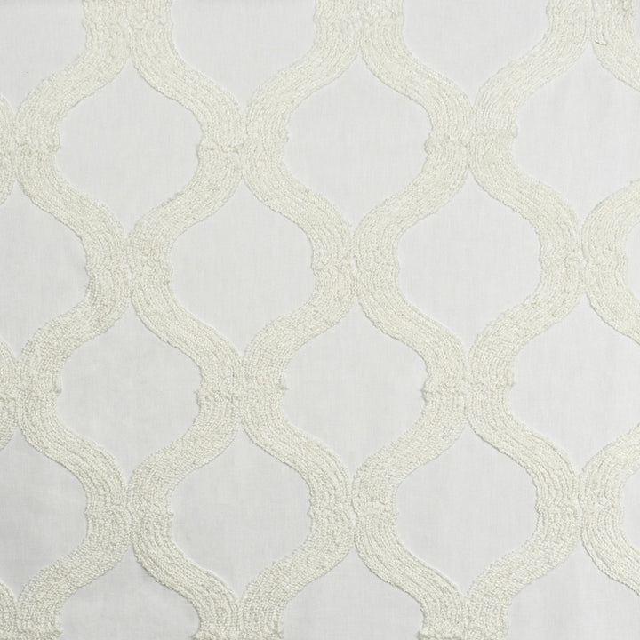 S2022 Ivory by Greenhouse Fabric S21: Marseille Neutral Wovens 52% Cotton, 48% Polyester With 100% Polyester Embroidery India 9,000 double rubs </p><p>Repeat: 8.75" H, 9.25" V 52" - Fabric Carolina -