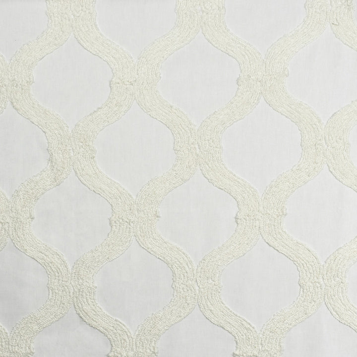 S2022 Ivory by Greenhouse Fabric 52% Cotton, 48% Polyester With 100% Polyester Embroidery INDIA 9,000 </p><p>Repeat: 8.75" H, 9.25" V 52" - Fabric Carolina -