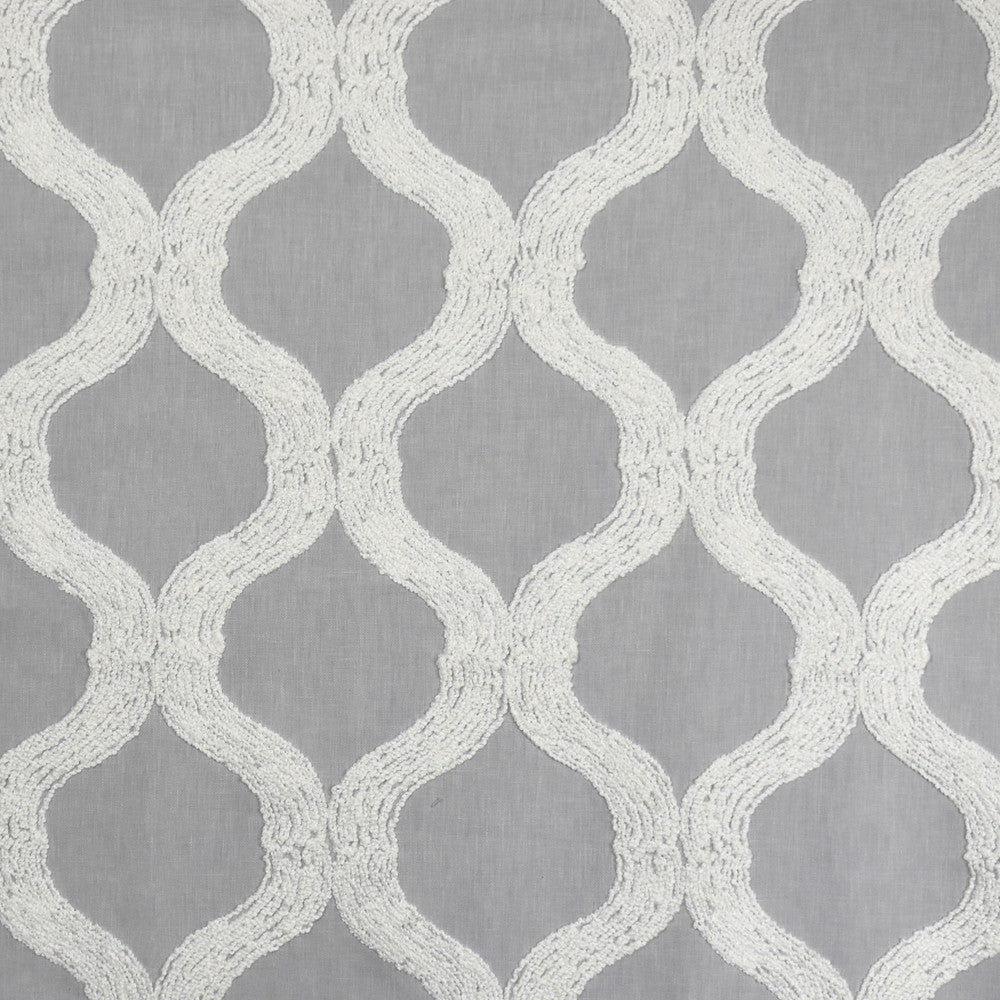 S2047 Dove by Greenhouse Fabric S21: Marseille Neutral Wovens 52% Cotton, 48% Polyester With 100% Polyester Embroidery India 9,000 double rubs </p><p>Repeat: 8.75" H, 9.25" V 52" - Fabric Carolina -