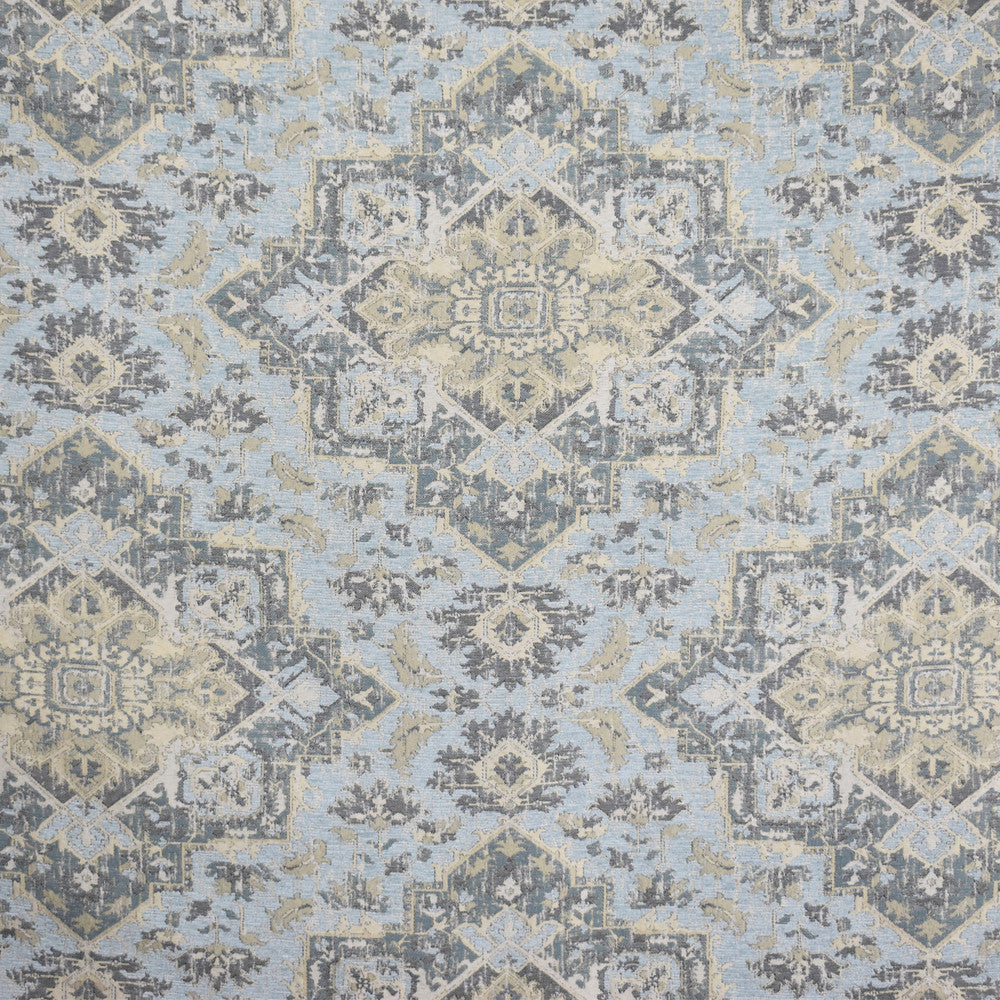 S2078 Lagoon by Greenhouse Fabric 67% Polyester, 33% Polyester Chenille China 30,000 double rubs </p><p>Repeat: 28.875" H, 26.75" V 57" - Fabric Carolina -