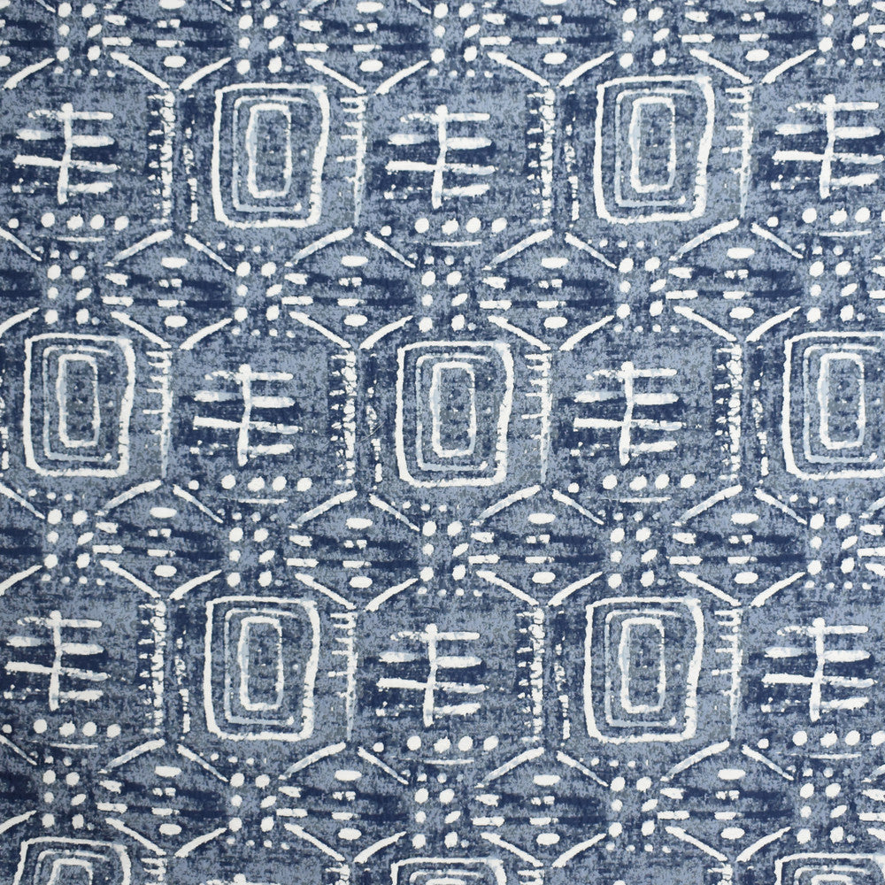S2094 Indigo by Greenhouse Fabric 50% Cotton, 50% Polyester China 30,000 double rubs </p><p>Repeat: 14" H, 18.875" V 56" - Fabric Carolina -