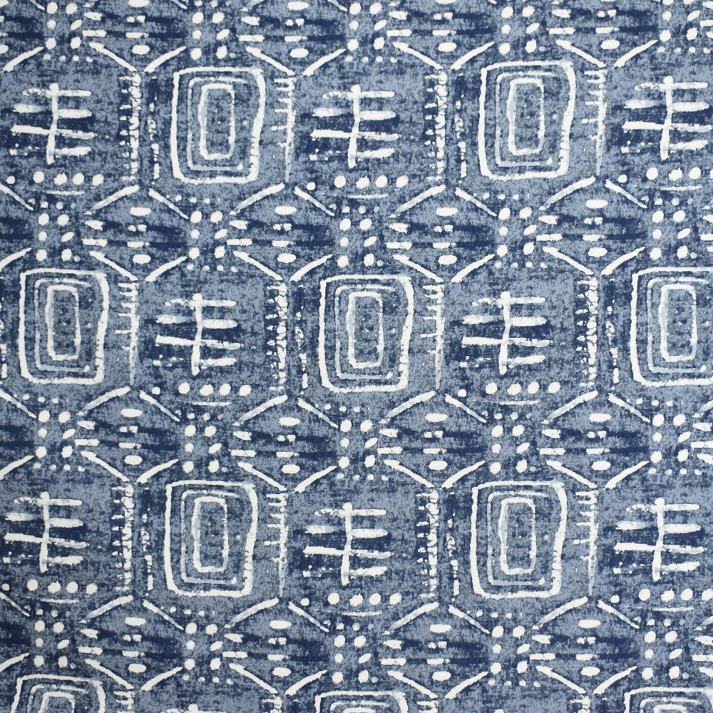 S2094 Indigo by Greenhouse Fabric 50% Cotton, 50% Polyester CHINA 30,000 </p><p>Repeat: 14" H, 18.875" V 56" - Fabric Carolina -