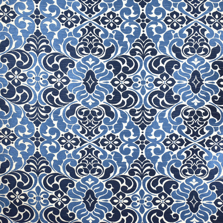 S2096 Indigo by Greenhouse Fabric 78% Polyester, 22% Rayon CHINA 30,000 </p><p>Repeat: 14.75" H, 17.625" V 59" - Fabric Carolina -
