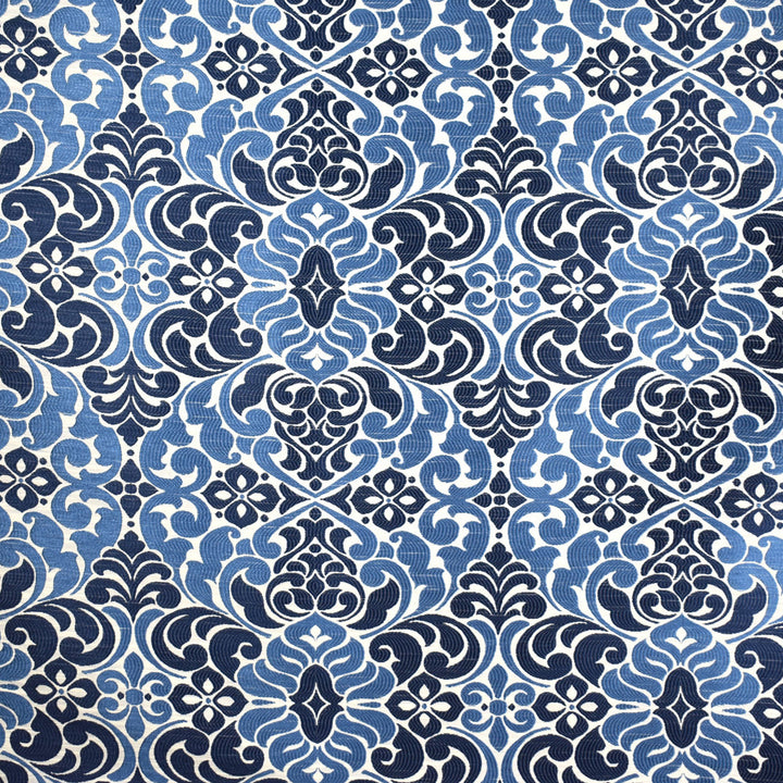 S2096 Indigo by Greenhouse Fabric 78% Polyester, 22% Rayon China 30,000 double rubs </p><p>Repeat: 14.75" H, 17.625" V 59" - Fabric Carolina -