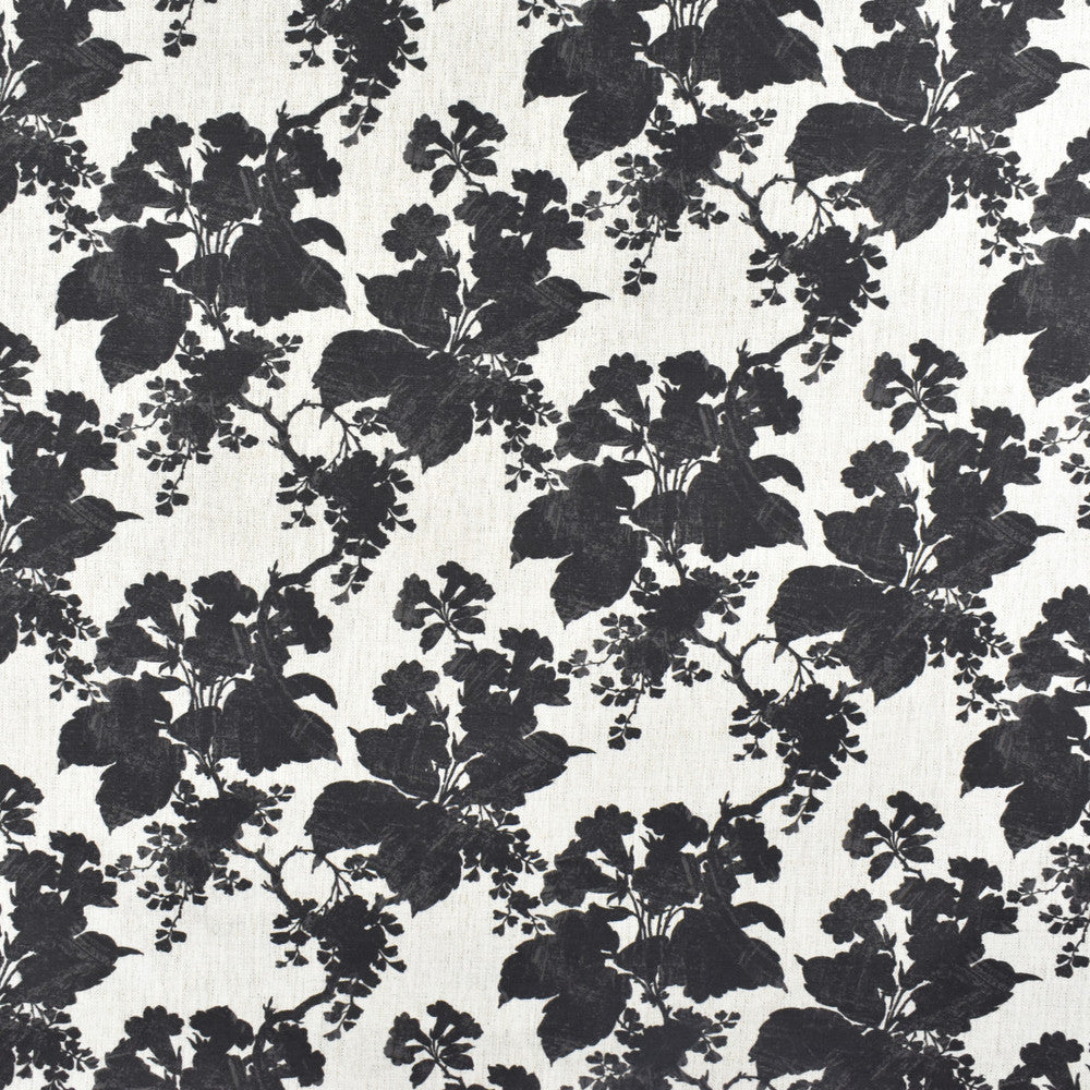 S2308 Ebony by Greenhouse Fabric 92% Polyester, 8% Linen China 100,000 </p><p>Repeat: None 54" - Fabric Carolina -