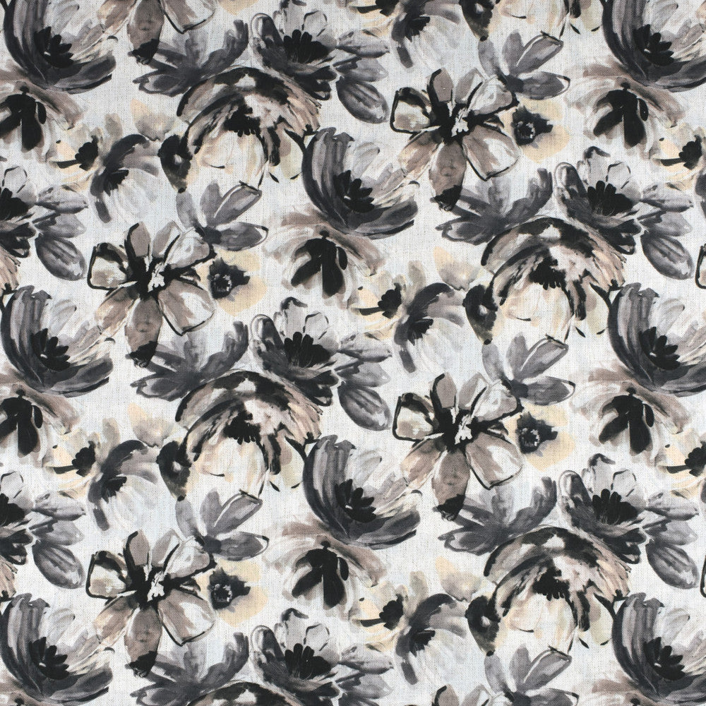 S2315 Ebony by Greenhouse Fabric 92% Polyester, 8% Linen China 100,000 </p><p>Repeat: None 54" - Fabric Carolina -