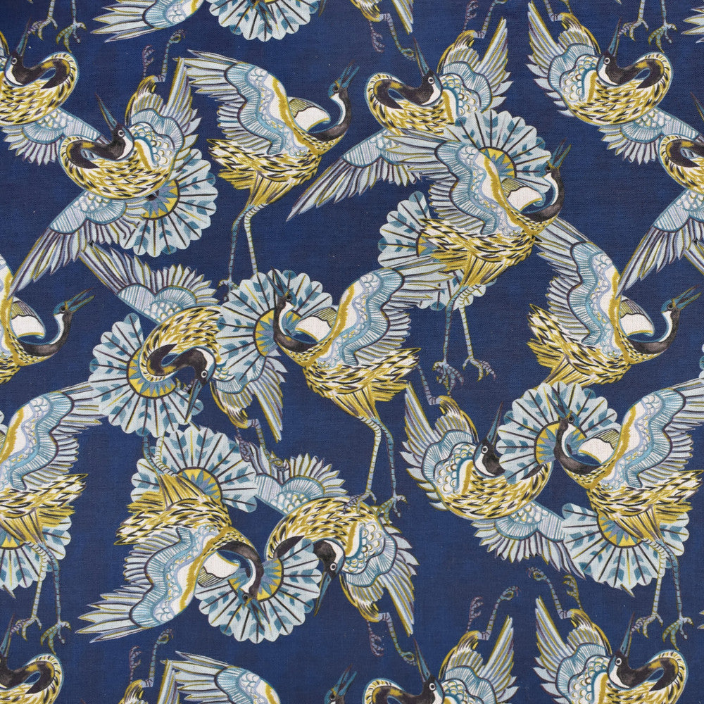 S2362 Indigo by Greenhouse Fabric 92% Polyester, 8% Linen China 100,000 </p><p>Repeat: None 54" - Fabric Carolina -
