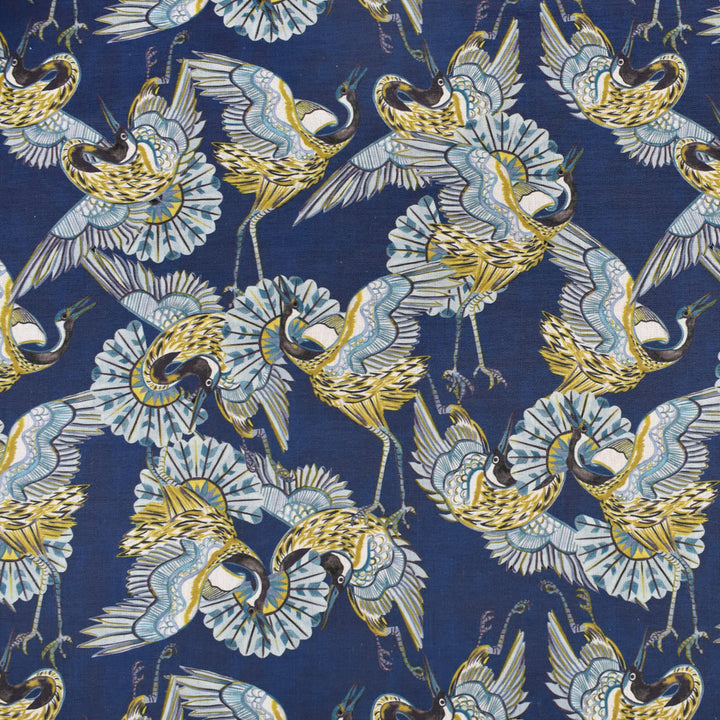 S2362 Indigo by Greenhouse Fabric 92% Polyester, 8% Linen China 100,000 </p><p>Repeat: None 54" - Fabric Carolina -