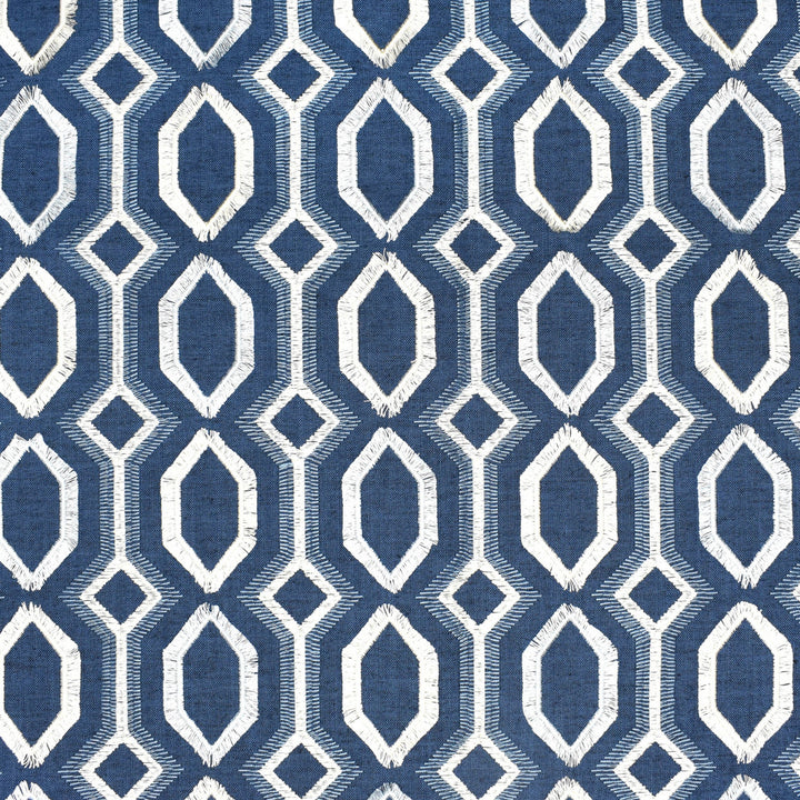 S2460 Denim by Greenhouse Fabric 83% Polyester, 11% Cotton, 6% Linen W/ 100% Rayon Embroidery India 9,000 double rubs </p><p>Repeat: 3.25" H, 3" V 54" - Fabric Carolina -
