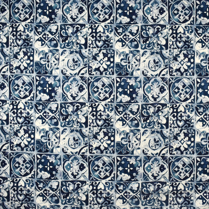 S2503 Cerulean by Greenhouse Fabric 100% Cotton CHINA 39,000 </p><p>Repeat: 27" H, 27" V 54" - Fabric Carolina -