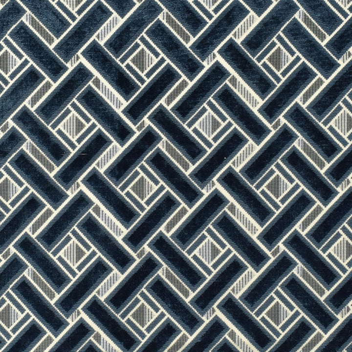 S2505 Indigo by Greenhouse Fabric S31: Venice Luxe Vivids 59% Rayon, 41% Polyester Indonesia 15,000 double rubs </p><p>Repeat: 14" H, 15" V 54" - Fabric Carolina -