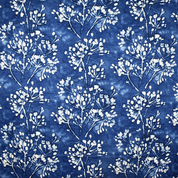 S2512 Indigo by Greenhouse Fabric S31: Venice Luxe Vivids 100% Cotton Peru 24,000 double rubs Soil & Stain Repellent </p><p>Repeat: 13.5" H, 25.25" V 54" - Fabric Carolina -