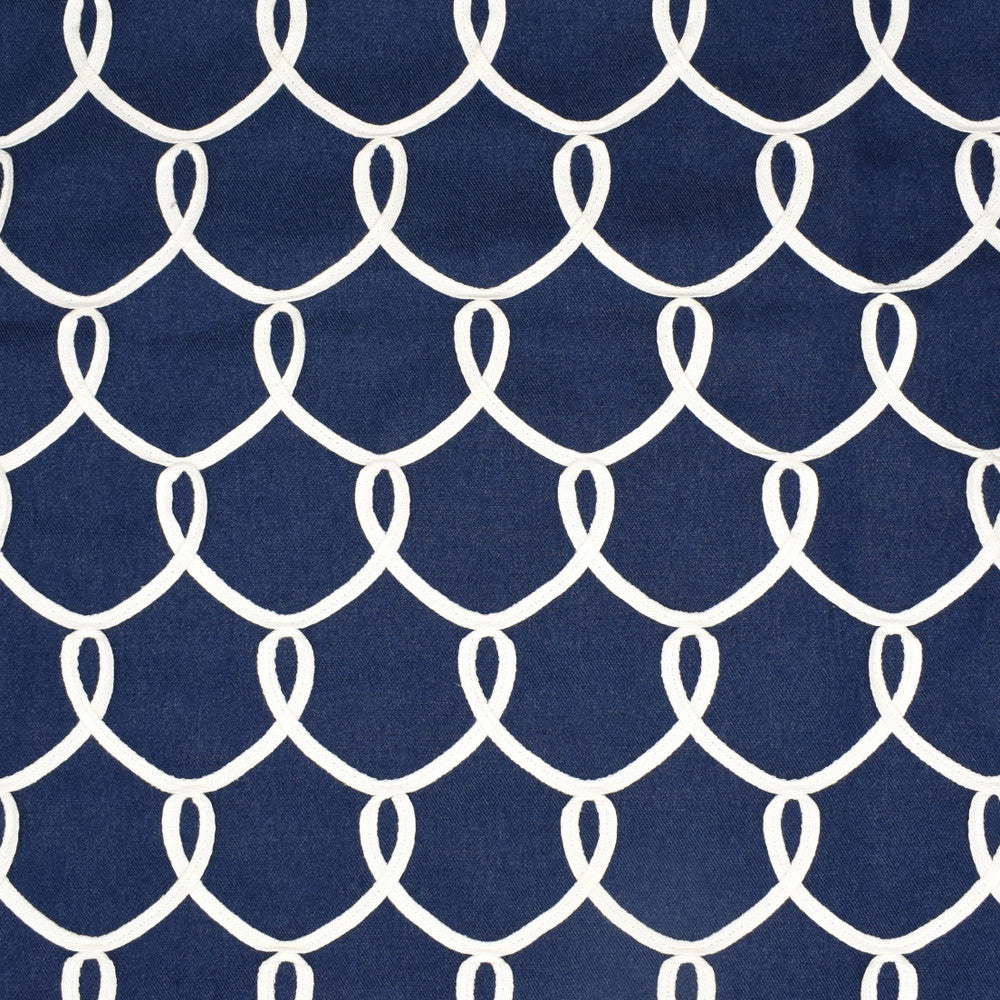 S2515 Indigo by Greenhouse Fabric 73% Polyester, 27% Cotton W/ 100% Cotton Embroidery INDIA 9,000 </p><p>Repeat: 2.75" H, 4.5" V 51" - Fabric Carolina -