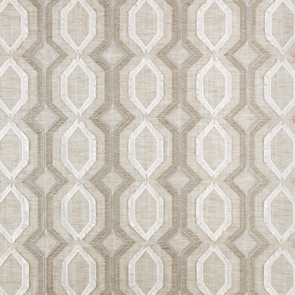 S2534 Linen by Greenhouse Fabric 83% Polyester, 11% Cotton, 6% Linen W/ 100% Rayon Embroidery INDIA 9,000 </p><p>Repeat: 3.25" H, 3" V 54" - Fabric Carolina -