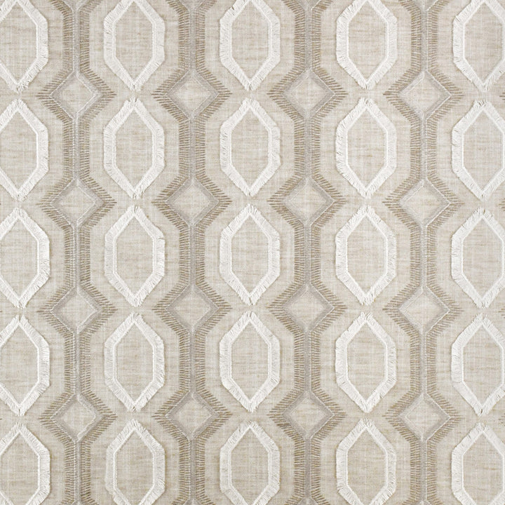 S2534 Linen by Greenhouse Fabric 83% Polyester, 11% Cotton, 6% Linen W/ 100% Rayon Embroidery INDIA 9,000 </p><p>Repeat: 3.25" H, 3" V 54" - Fabric Carolina -