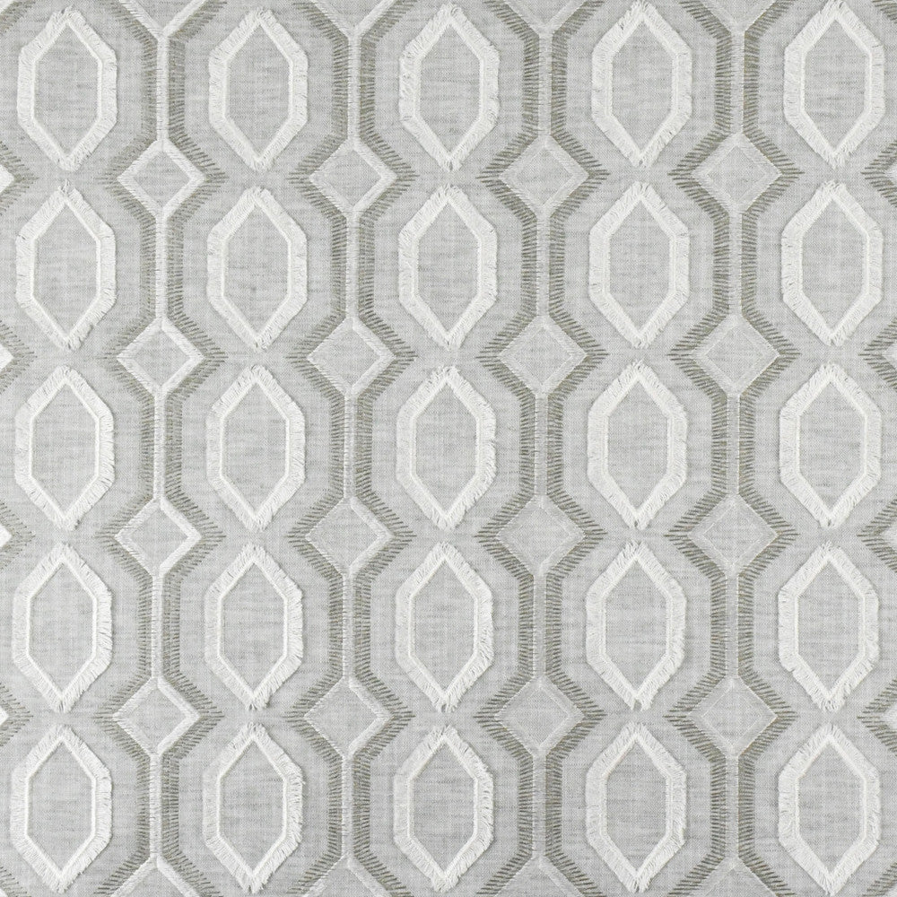 S2559 Smoke by Greenhouse Fabric 83% Polyester, 11% Cotton, 6% Linen W/ 100% Rayon Embroidery INDIA 9,000 </p><p>Repeat: 3.25" H, 3" V 54" - Fabric Carolina -