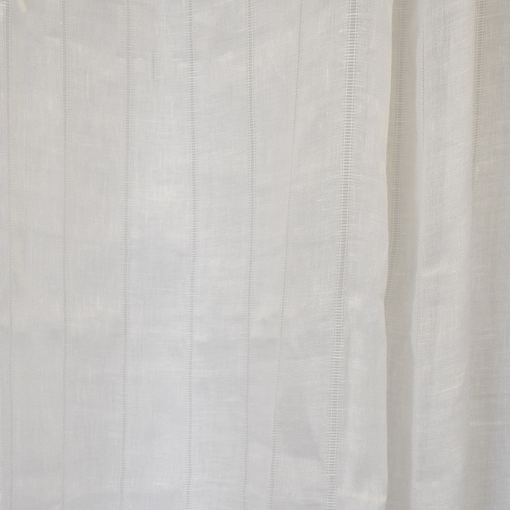 S2612 Off White by Greenhouse Fabric 100% Linen India Drapery double rubs </p><p>Repeat: 2.375" H 54" - Fabric Carolina -