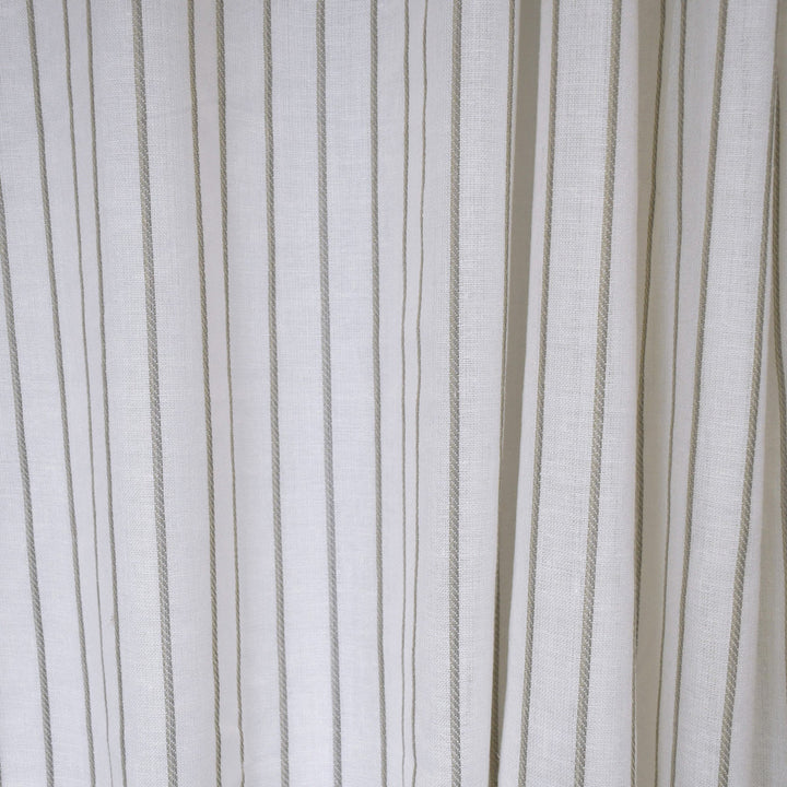 S2617 Smoke by Greenhouse Fabric 80% Polyester, 20% Linen INDIA Drapery </p><p>Repeat: 1.125" H 54" - Fabric Carolina -